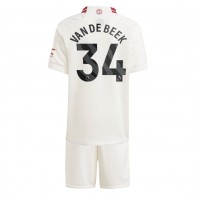 Manchester United Donny van de Beek #34 Replica Third Minikit 2023-24 Short Sleeve (+ pants)